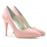 Pantofi eleganti dama 1244 lac roz