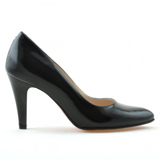 Pantofi eleganti dama 1234 lac negru satinat Pantofi eleganti dama 1234 lac negru satinat