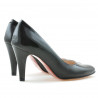 Pantofi eleganti dama 1234 lac negru satinat