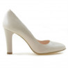 Pantofi eleganti dama 1243 lac ivoriu