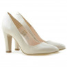 Pantofi eleganti dama 1243 lac ivoriu