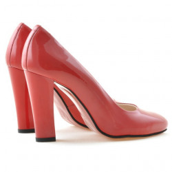 Pantofi eleganti dama 1214 lac rosu