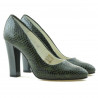 Pantofi eleganti dama 1214 croco verde