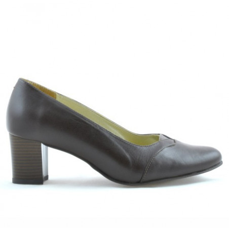 Pantofi eleganti dama ( model larg ) 1072xxl cafe