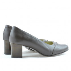 Pantofi eleganti dama ( model larg ) 1072xxl cafe