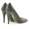 Pantofi eleganti dama 1241 croco maro