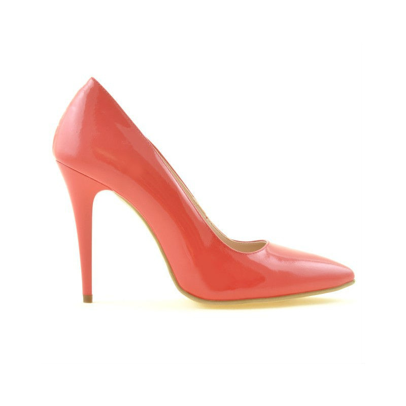 Pantofi eleganti dama 1241 lac rosu corai