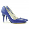 Pantofi eleganti dama 1246 lac albastru