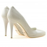 Pantofi eleganti dama 1244 lac bej sidef