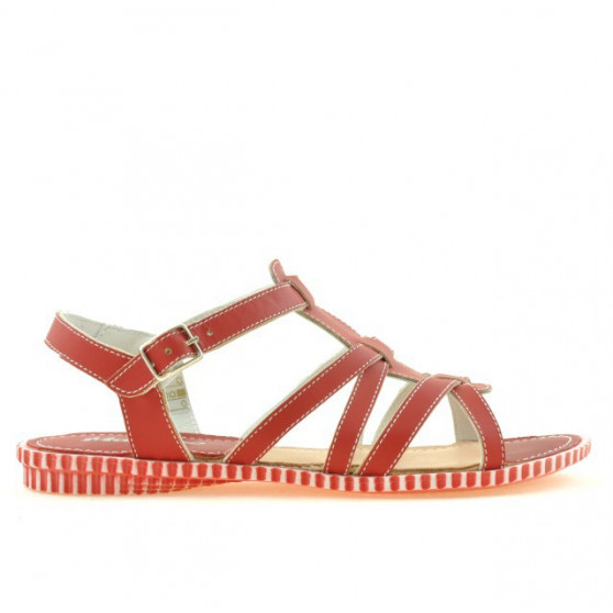 Sandale dama 595 rosu Sandale dama 595 rosu