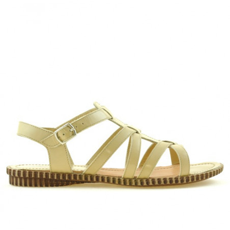 Sandale dama 595 bej 1