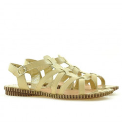 Sandale dama 595 bej 1