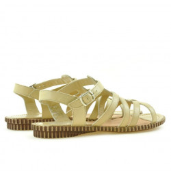Sandale dama 595 bej 1